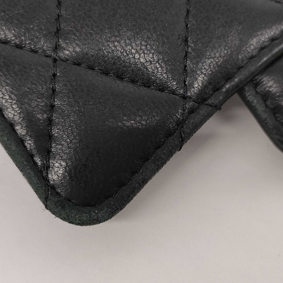 CHANEL Lambskin Matlasse Coin/Card Case Wallet - Picture 9 of 10
